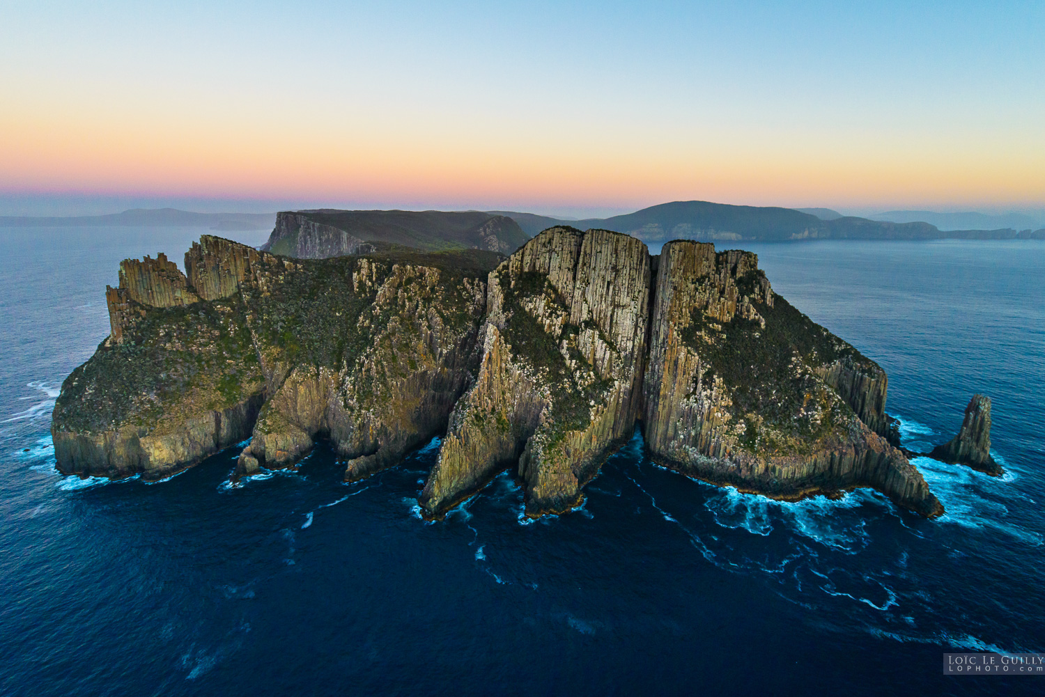 photograph of Cape Pillar